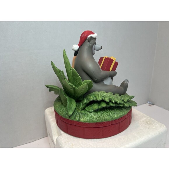 Walt Disney Christmas 1995 "For You, Baloo" Grolier Baloo And Mowgli Jungle Book - Picture 4 of 9